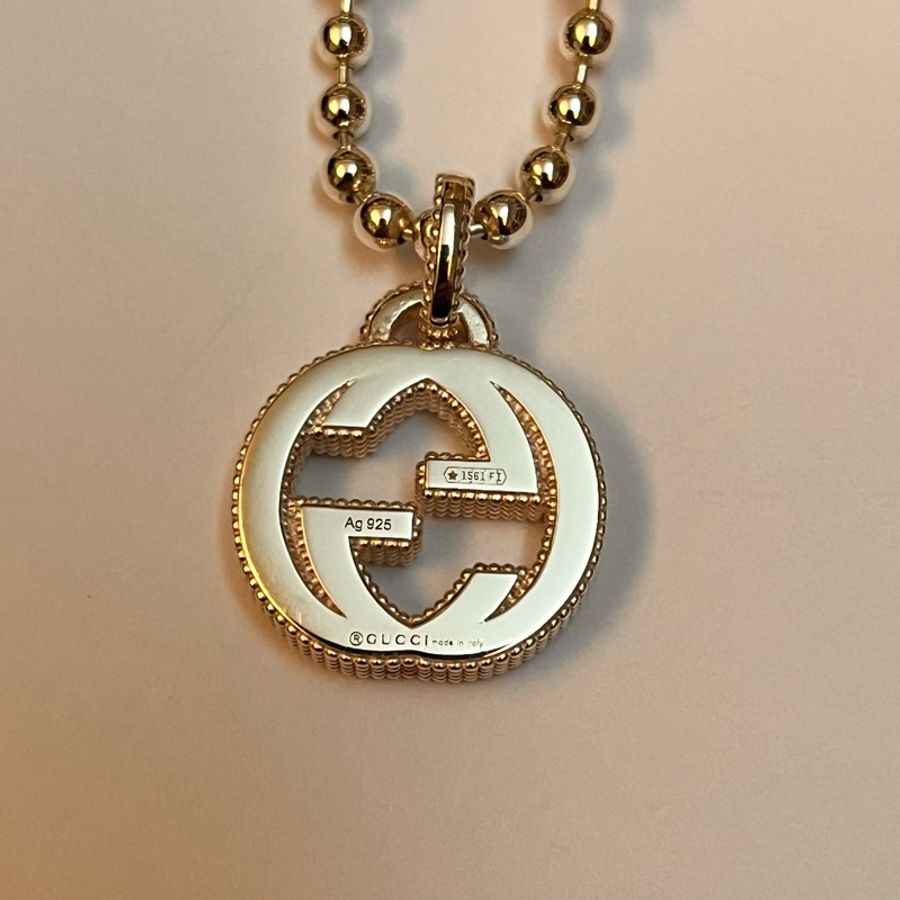 Gucci 經典雙G雕花項鍊-7