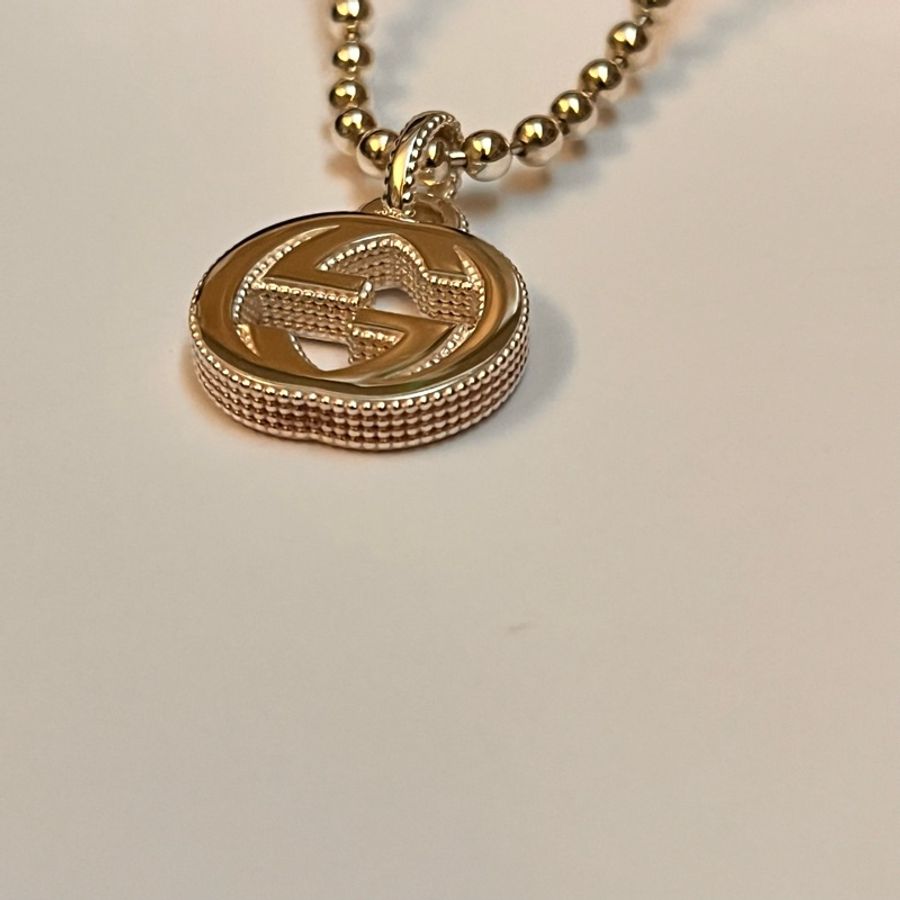 Gucci 經典雙G雕花項鍊-9