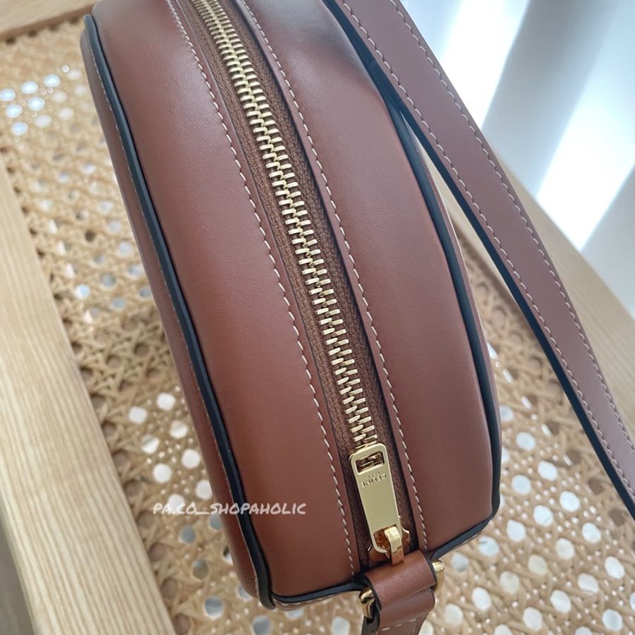 *Sale* Celine 凱旋大月餅包 Oval Bag Cuir Triomphe 拼接-1