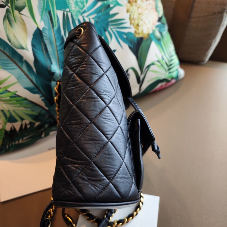 好成色 Chanel duma雙肩包 後背包 標齊-50