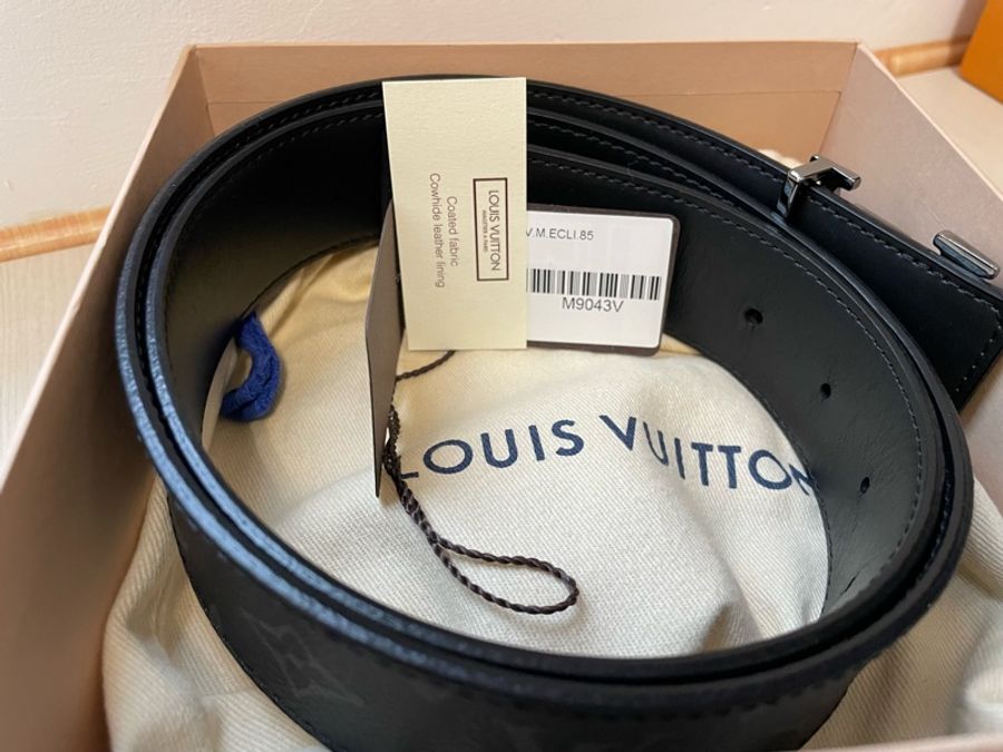 LOUIS VUITTON M9043V 40毫米雙面皮帶(LV皮帶 9-9.5成新)-10