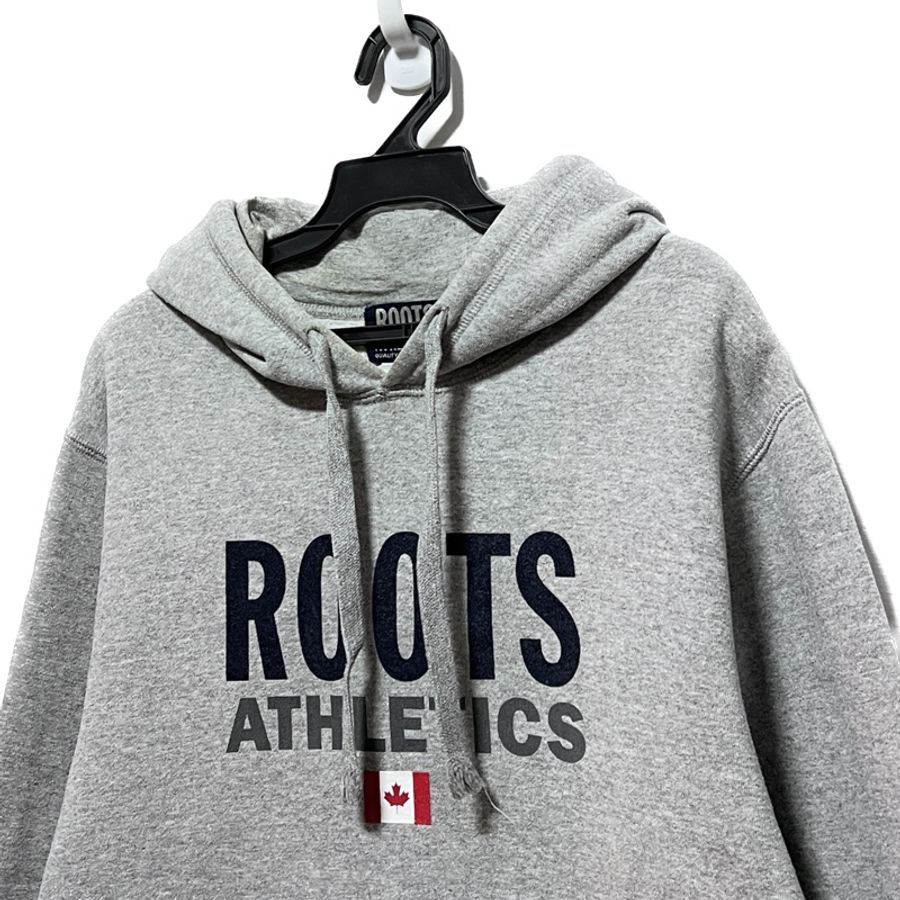 1990s Roots Athletics Vintage Hoodie 運動連帽衫 復古 帽T 古著 連帽衛衣 早期 老品 少見 加拿大製🇨🇦-1