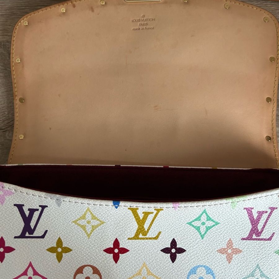 LV白彩側背包/肩背包《一件不留,缺現金大出清》-15