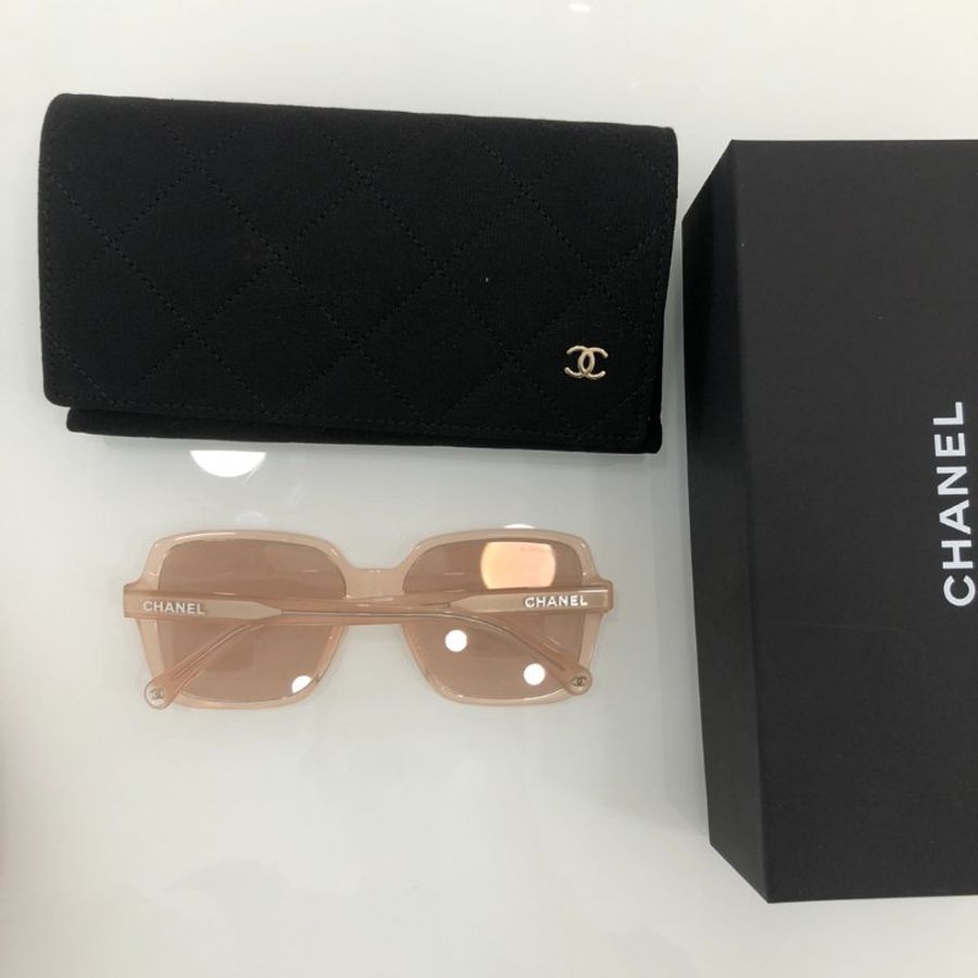 chanel 粉墨鏡5505 17324B-1