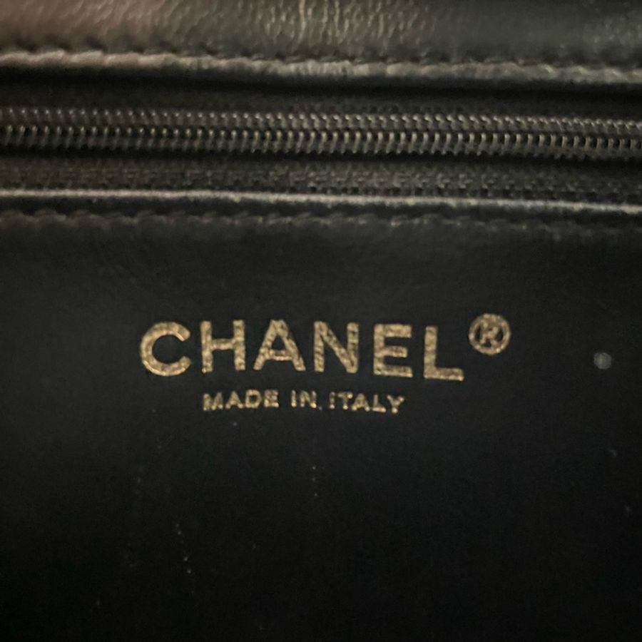 Chanel Beige Quilted Caviar Medallion Tote-4