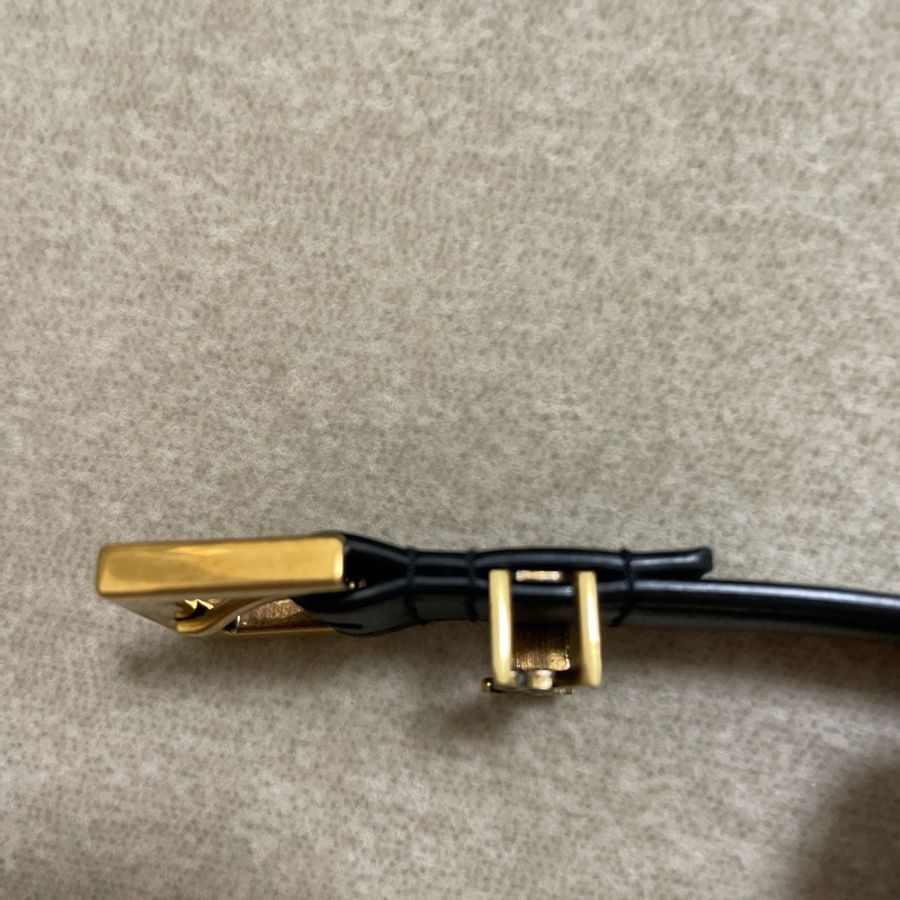 SAINT LAURENT皮革腰帶YSL皮帶 寬2公分 長75公分-17