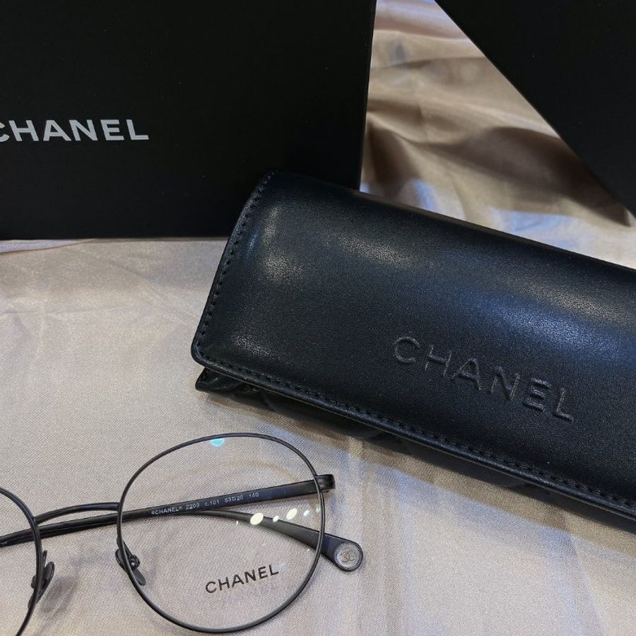 【預購】麗睛眼鏡 Chanel【可刷卡分期】香奈兒 CH2209 黑色 光學眼鏡 小香眼鏡 香奈兒熱賣款 近視眼鏡 小香眼鏡-10