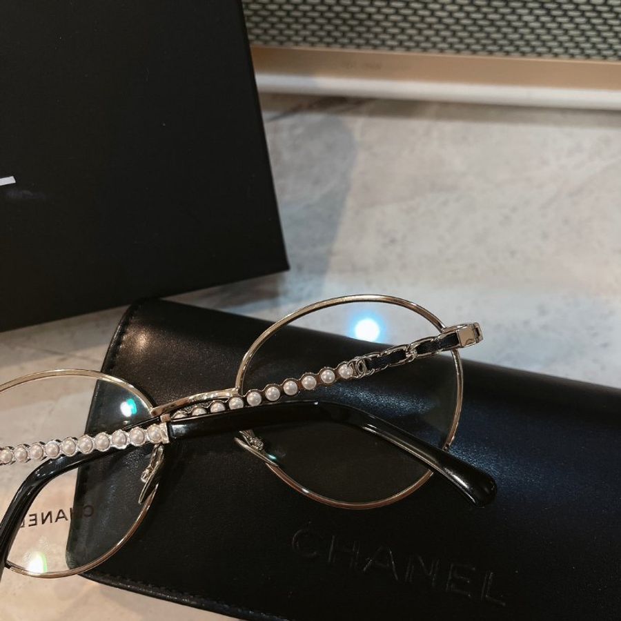 【預購】麗睛眼鏡 Chanel【可刷卡分期】香奈兒 CH2211Q 光學眼鏡 小香眼鏡 香奈兒熱賣款 小香眼鏡 香奈兒珍珠 香奈兒小羊皮穿鏈-2