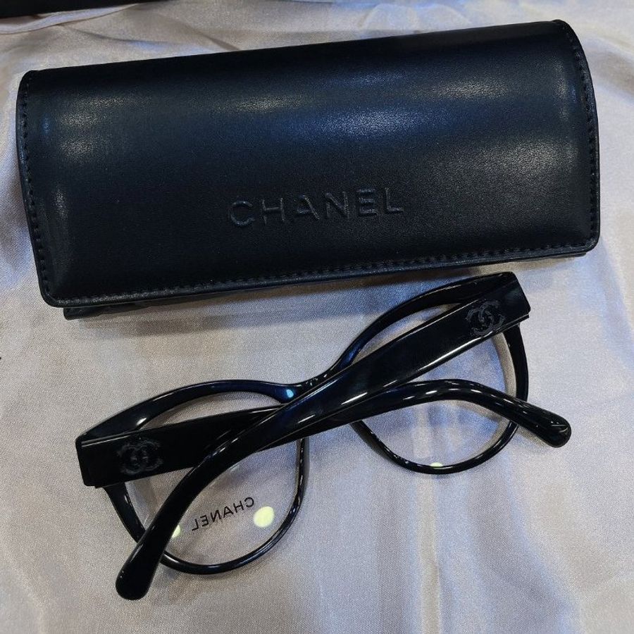 【現貨】麗睛眼鏡 Chanel【可刷卡分期】香奈兒 CH3348 光學眼鏡 小香眼鏡 香奈兒熱賣款 小香眼鏡 So Black系列-8