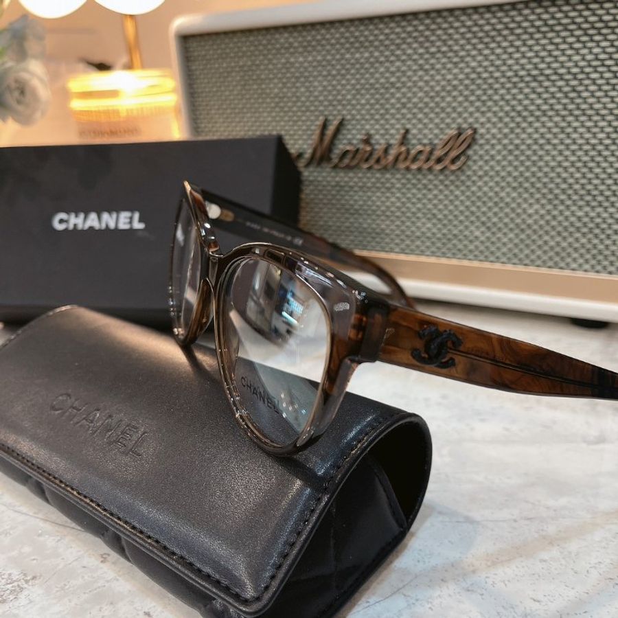 【現貨】麗睛眼鏡 Chanel【可刷卡分期】香奈兒 CH3348 琥珀色 光學眼鏡 小香眼鏡 香奈兒熱賣款 小香眼鏡-7