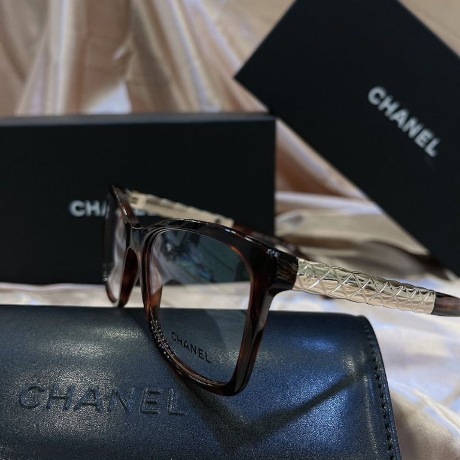 【現貨】麗睛眼鏡 Chanel【可刷卡分期】香奈兒 CH3356 琥珀色 光學眼鏡 小香眼鏡 香奈兒熱賣款 小香眼鏡-7