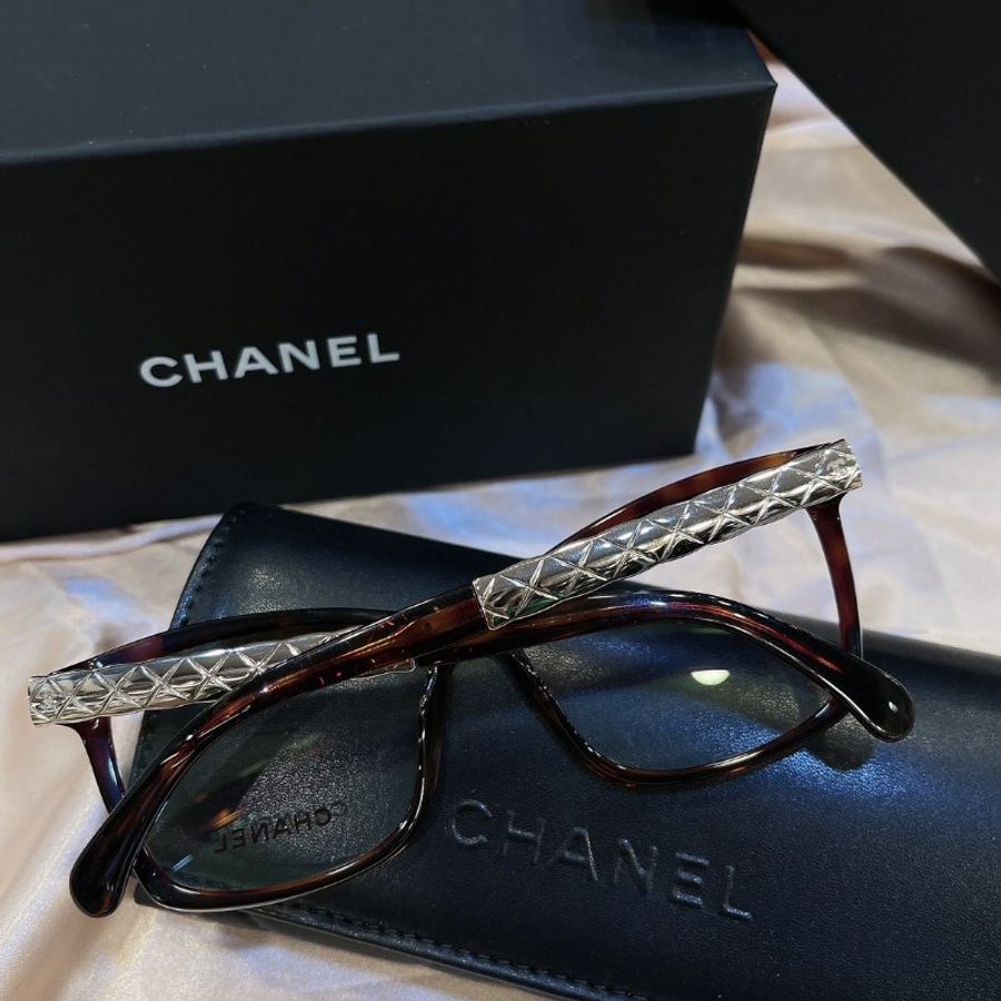 【現貨】麗睛眼鏡 Chanel【可刷卡分期】香奈兒 CH3356 琥珀色 光學眼鏡 小香眼鏡 香奈兒熱賣款 小香眼鏡-8