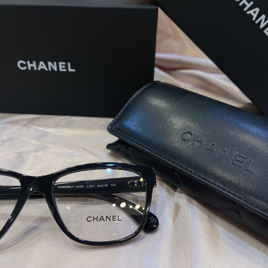 【現貨】麗睛眼鏡 Chanel【可刷卡分期】香奈兒 CH3406 光學眼鏡 小香眼鏡 香奈兒熱賣款 小香眼鏡-6