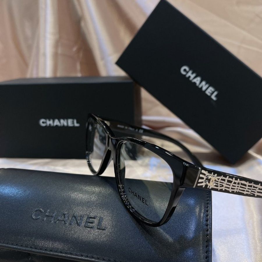 【現貨】麗睛眼鏡 Chanel【可刷卡分期】香奈兒 CH3406 光學眼鏡 小香眼鏡 香奈兒熱賣款 小香眼鏡-0