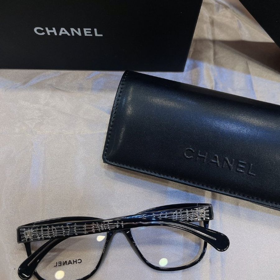 【現貨】麗睛眼鏡 Chanel【可刷卡分期】香奈兒 CH3406 光學眼鏡 小香眼鏡 香奈兒熱賣款 小香眼鏡-10