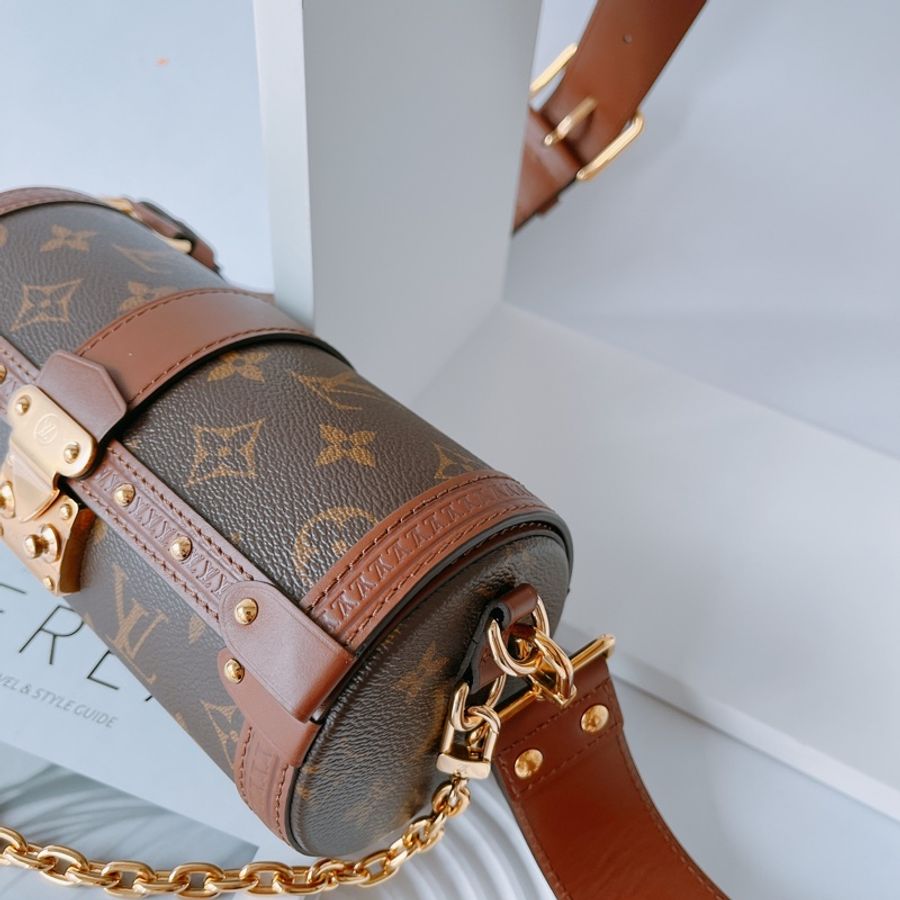 LV Trunk 壓扣橫式桶包-1