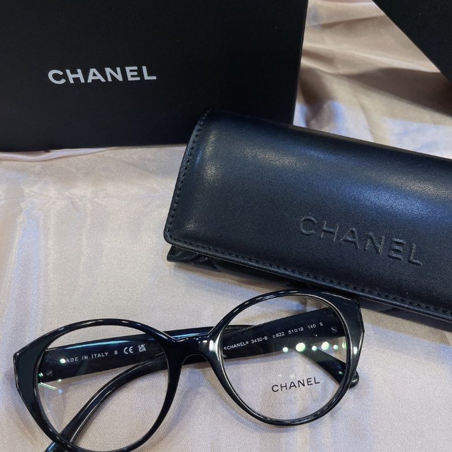 【現貨】麗睛眼鏡 Chanel【可刷卡分期】香奈兒 CH3430B 光學眼鏡 小香眼鏡 香奈兒熱賣款 小香眼鏡-4