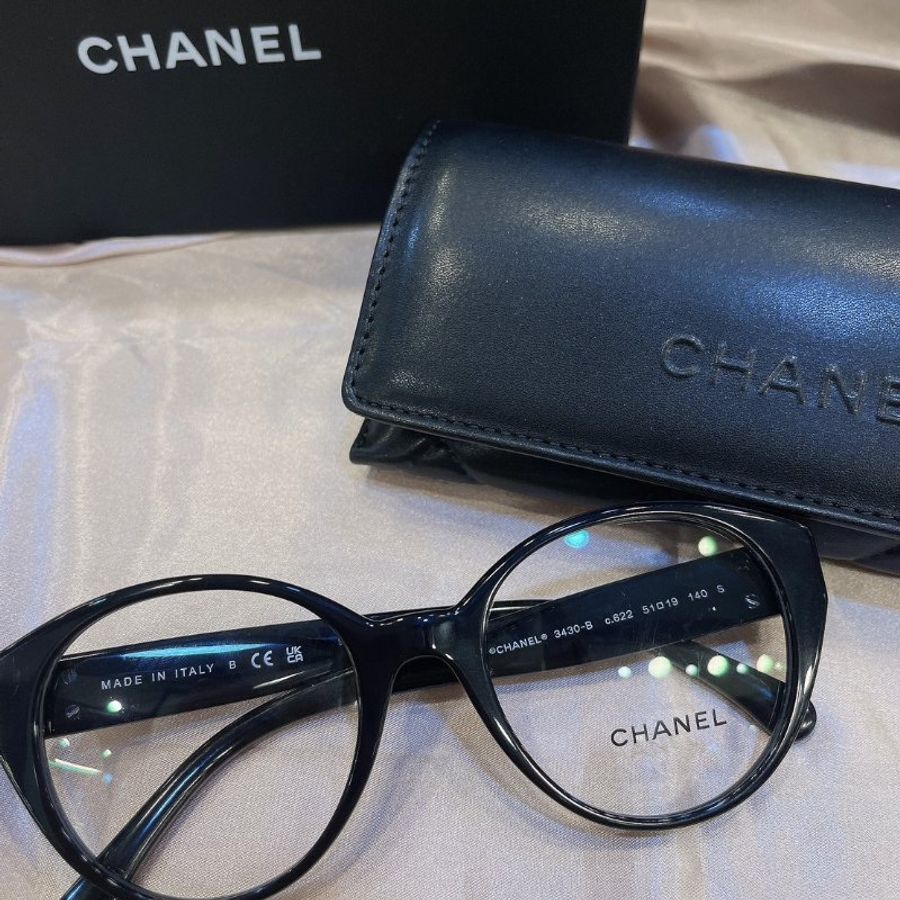 【現貨】麗睛眼鏡 Chanel【可刷卡分期】香奈兒 CH3430B 光學眼鏡 小香眼鏡 香奈兒熱賣款 小香眼鏡-5