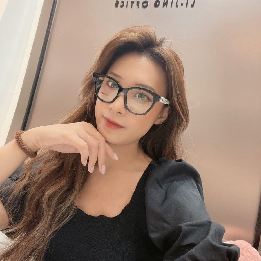 【預購】麗睛眼鏡Chanel【可刷卡分期】香奈兒 CH3442 熊貓配色 光學眼鏡 精品眼鏡 小香眼鏡 香奈兒熱賣款 小香熱賣款-8