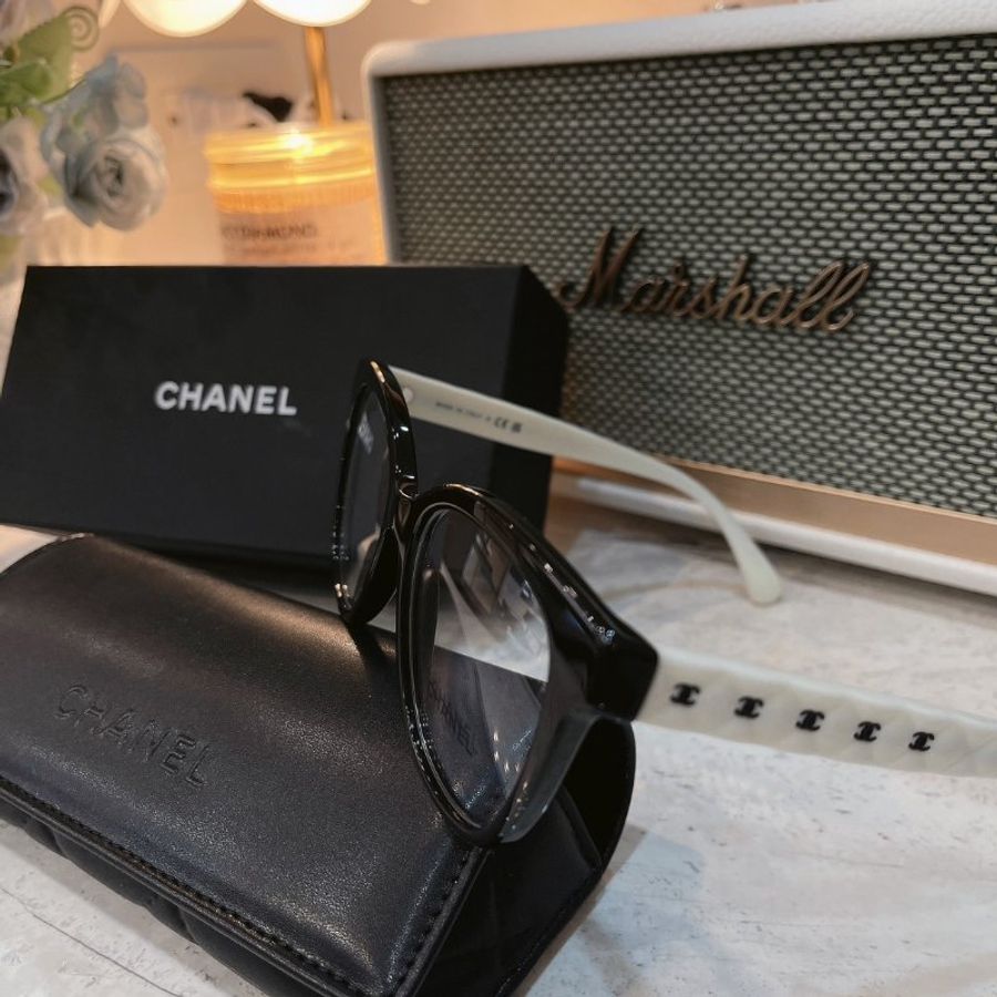 【預購】麗睛眼鏡Chanel【可刷卡分期】香奈兒 CH3442 熊貓配色 光學眼鏡 精品眼鏡 小香眼鏡 香奈兒熱賣款 小香熱賣款-15