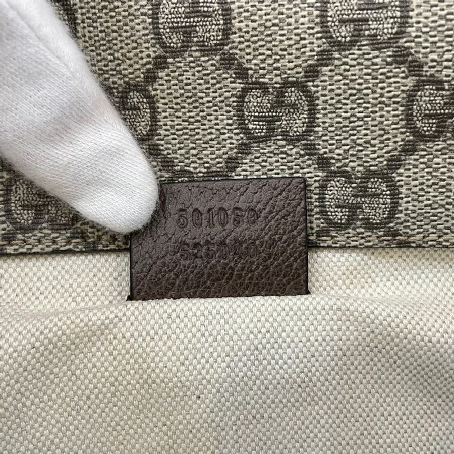 Gucci 501050老花PVC虎頭郵差斜背包Neo Vintage-22