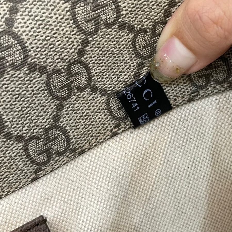 Gucci 501050老花PVC虎頭郵差斜背包Neo Vintage-24