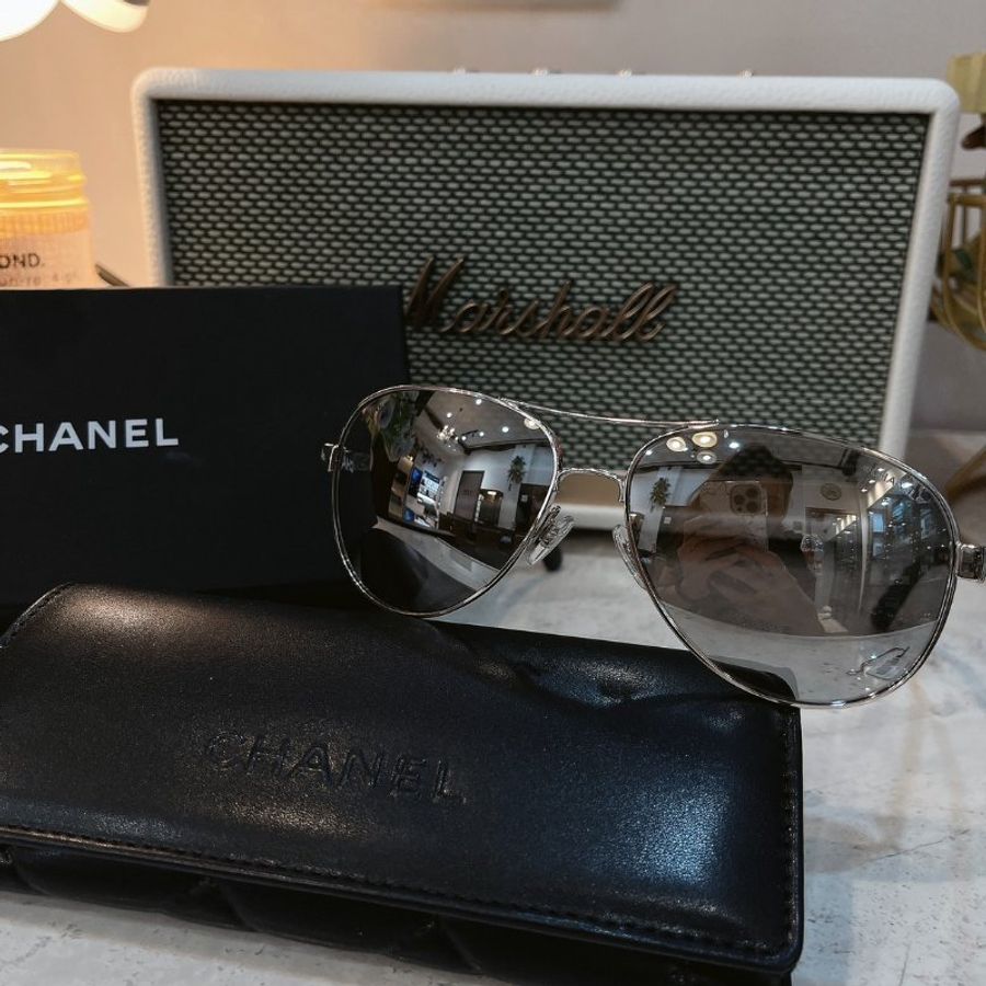 【現貨】麗睛眼鏡Chanel【可刷卡分期】香奈兒 CH4207 太陽眼鏡 香奈兒基本款 精品眼鏡 大牌墨鏡 飛行員太陽眼鏡 牛仔太陽眼鏡-13