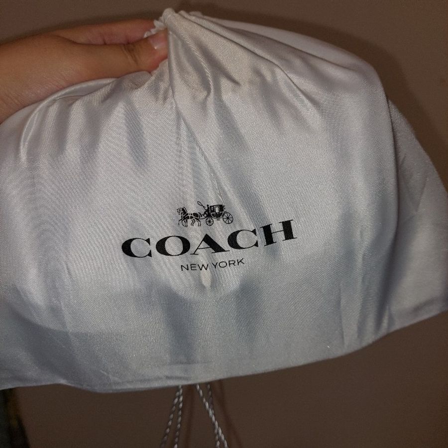 coach 香布蕾 牛仔布 經典 老花 包包 精品 專櫃 正品 側背 肩背 斜揹-12