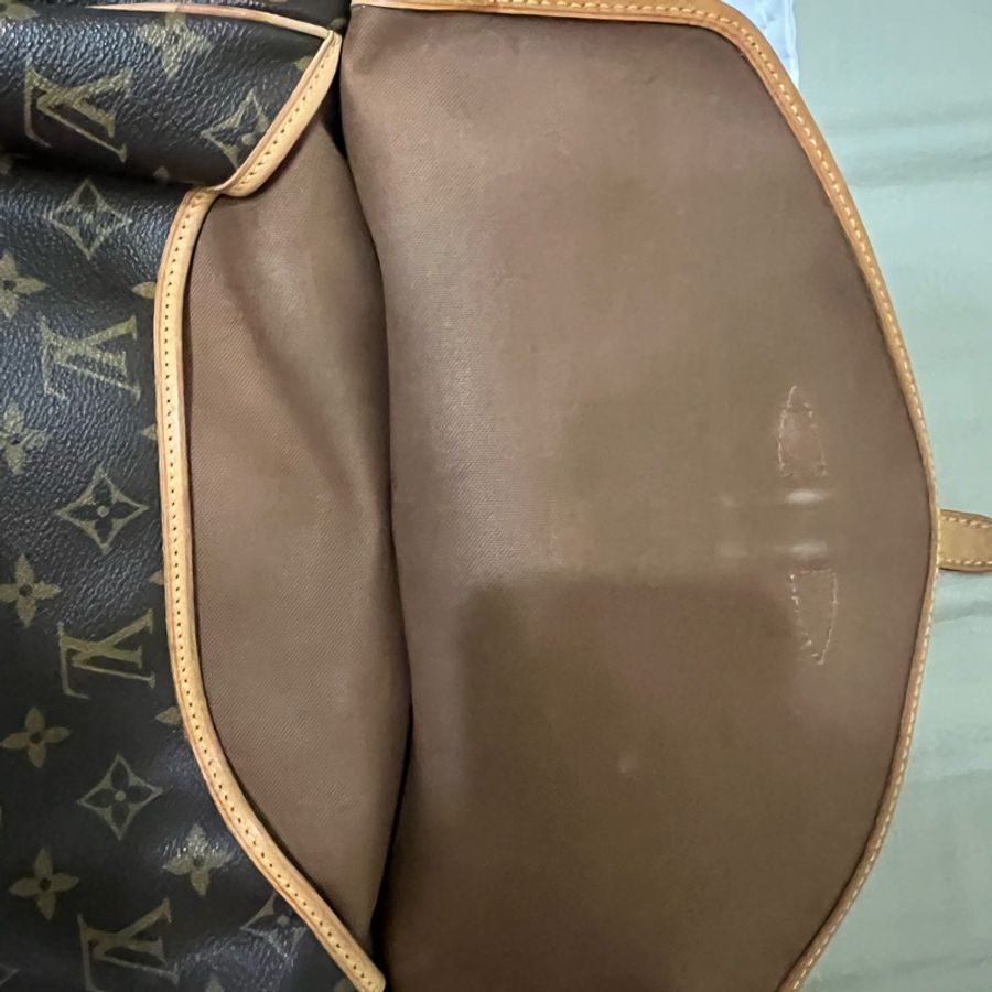 LV經典老花雙子星小號斜背包-10