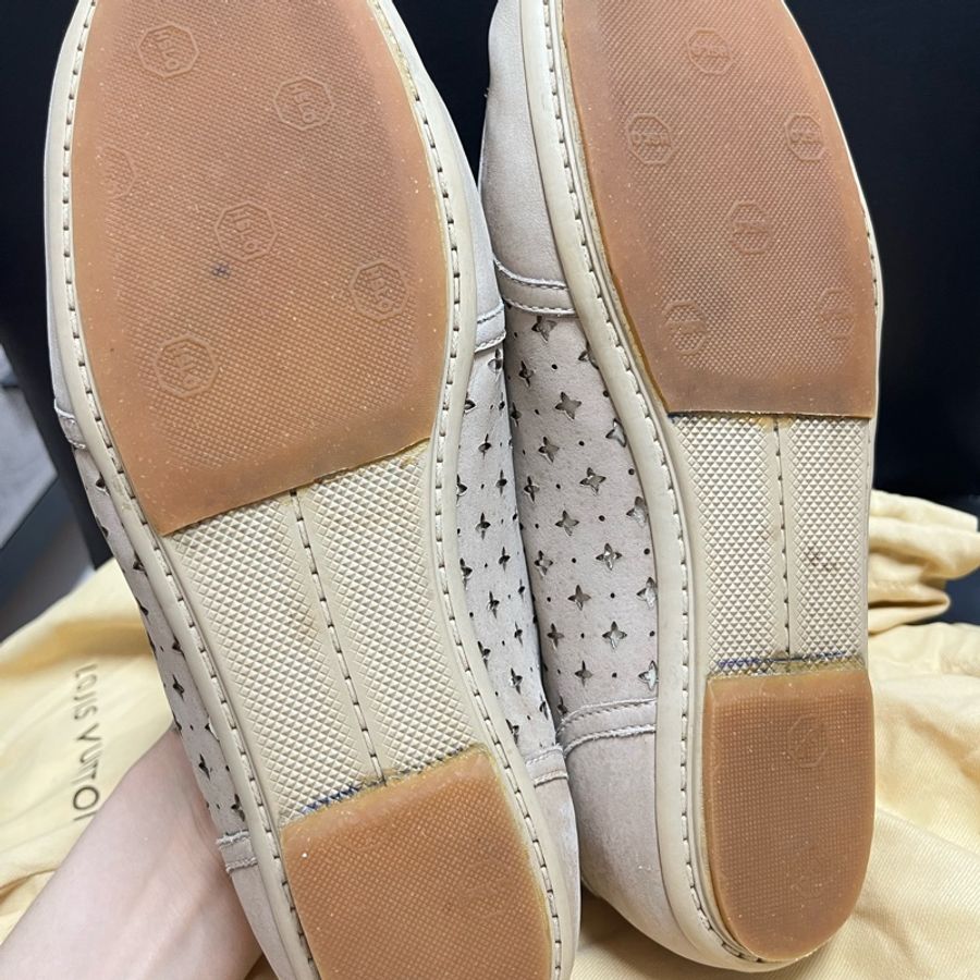 LV 鏤空花紋休閒鞋-13