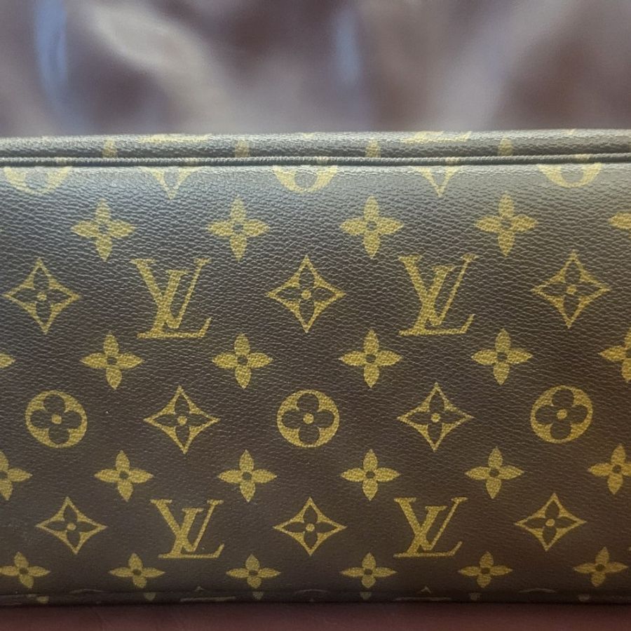 LV never full 中號購物包 經典不敗老花款 可當媽媽包-1