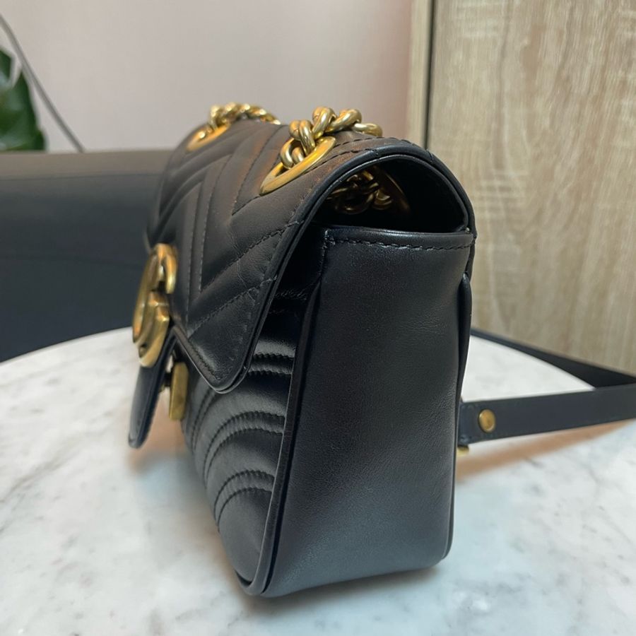 GUCCI 古馳 GG MARMONT 馬夢 MINI BAG 22cm-7