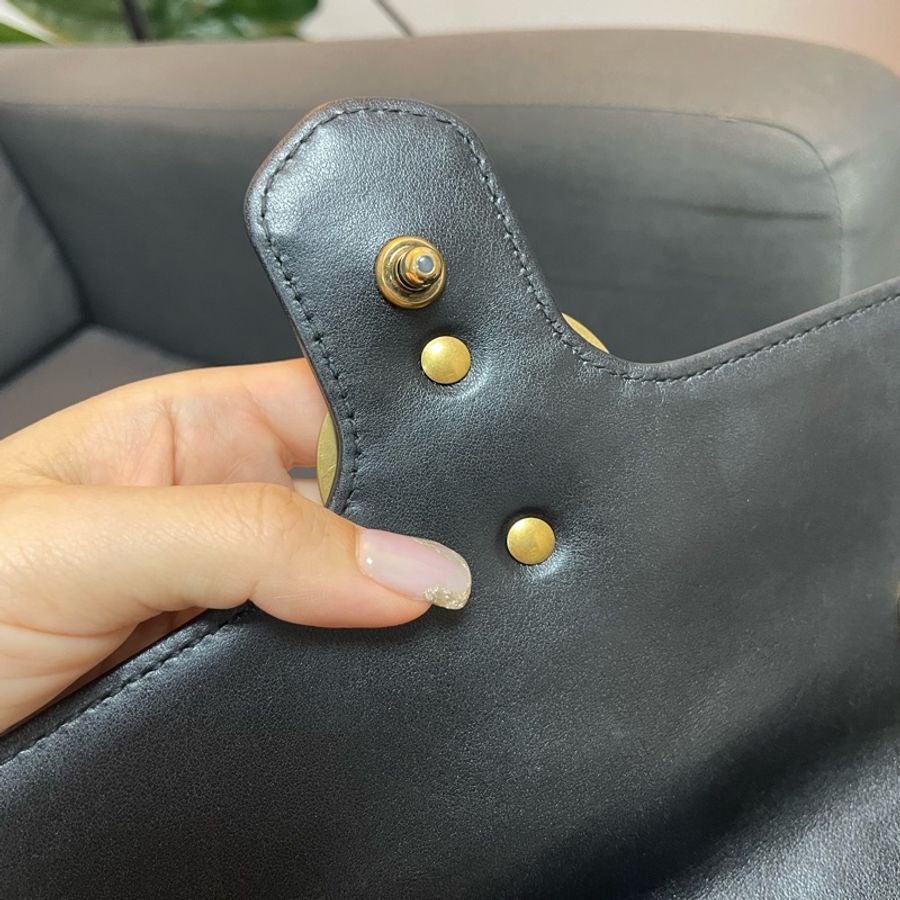 GUCCI 古馳 GG MARMONT 馬夢 MINI BAG 22cm-14