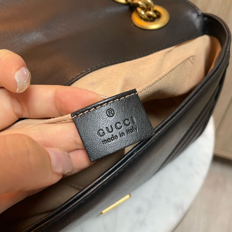 GUCCI 古馳 GG MARMONT 馬夢 MINI BAG 22cm-17