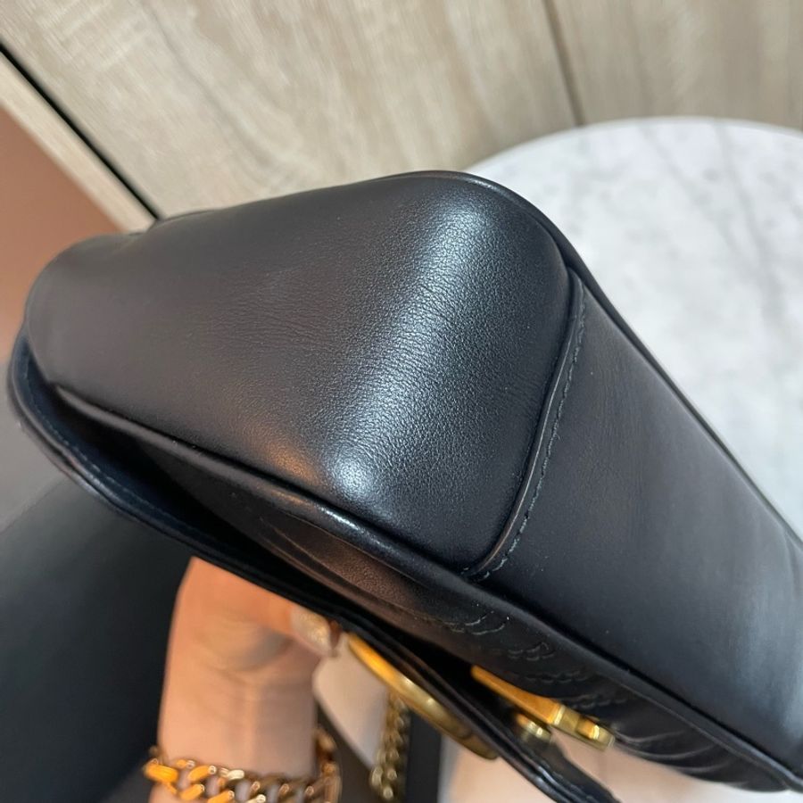 GUCCI 古馳 GG MARMONT 馬夢 MINI BAG 22cm-11