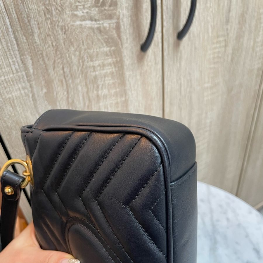 GUCCI 古馳 GG MARMONT 馬夢 MINI BAG 22cm-12