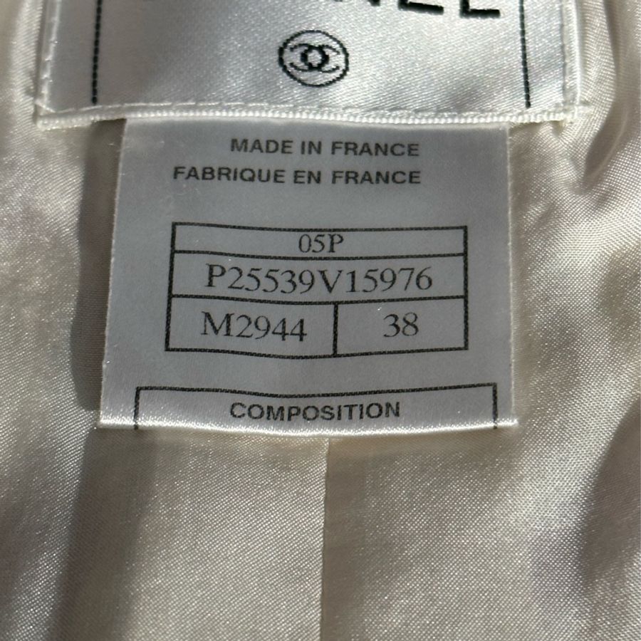 CHANEL 斜紋尼龍A字一片裙-13