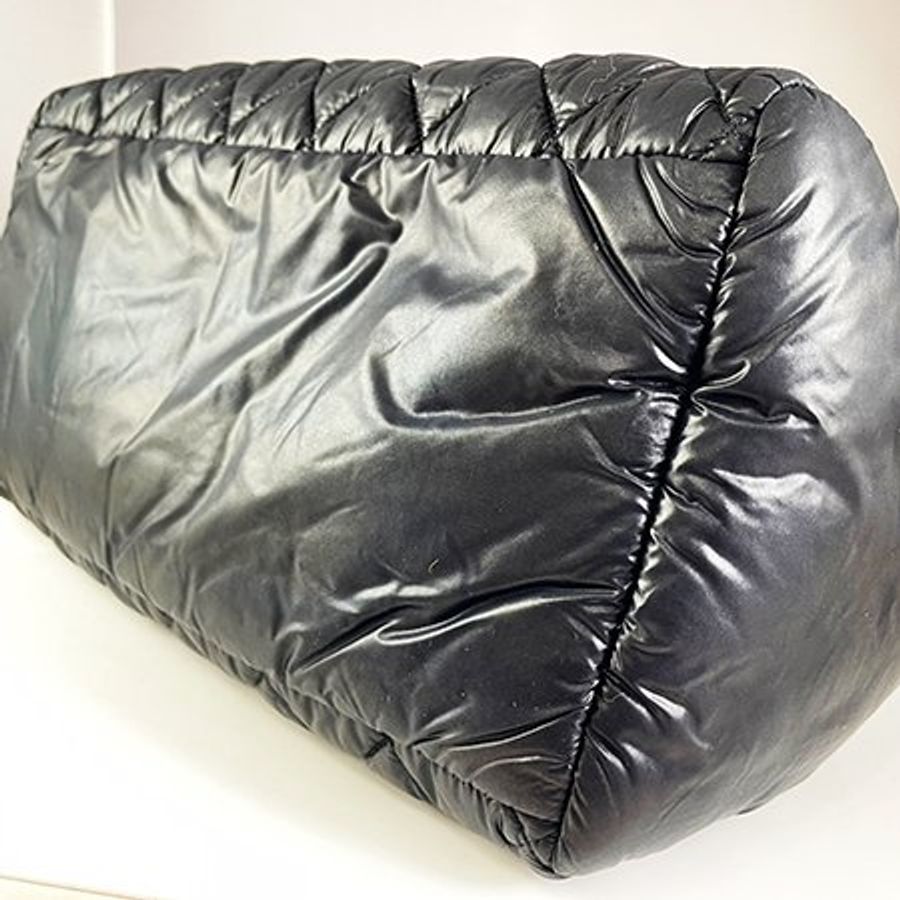 已售出CHANEL黑色尼龍 CoCo CoCoon空氣包-3