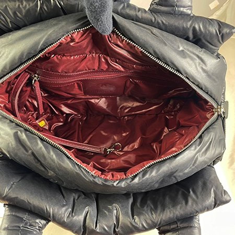 已售出CHANEL黑色尼龍 CoCo CoCoon空氣包-5