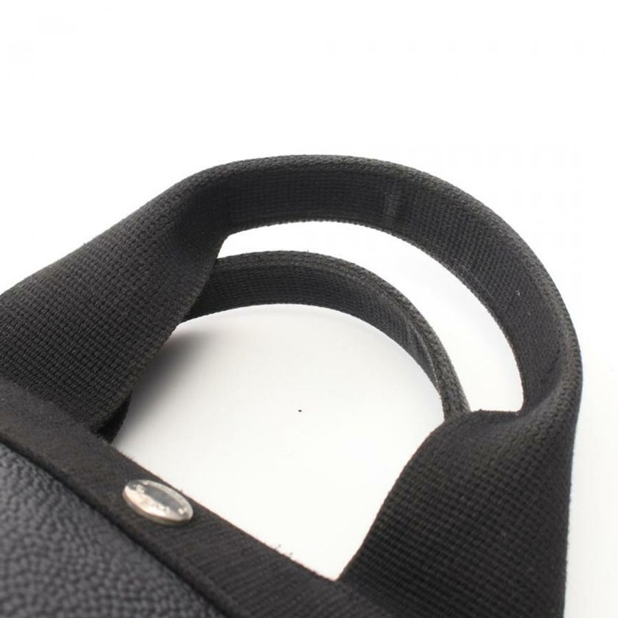 【日本直送】 中古Herve Chapelier[B]舟型托特包 L 手提包 托特包 塗層帆布 黑色-6