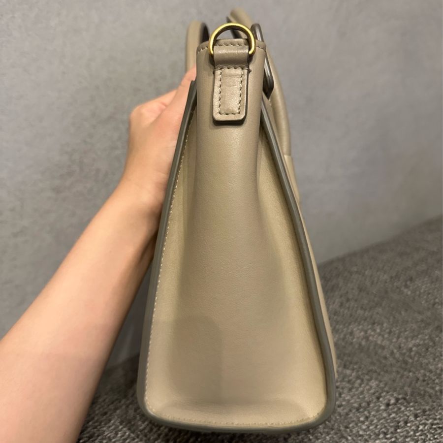 CELINE Nano Luggage 卡其-4