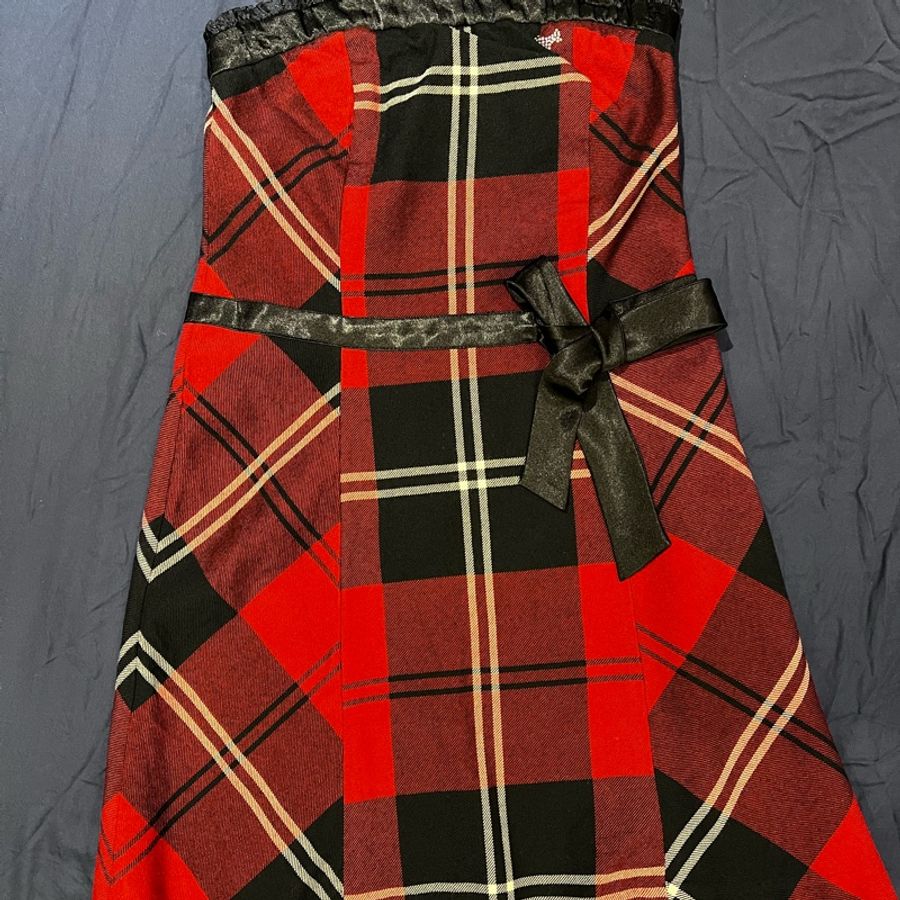 Scottish house 洋毛平口洋裝-35
