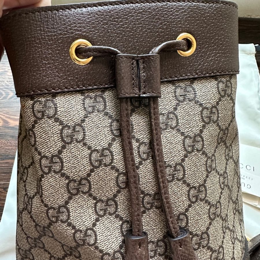 GUCCI Ophidia Small GG Bucket 小中款 肩背/斜背/手提 水桶包-4