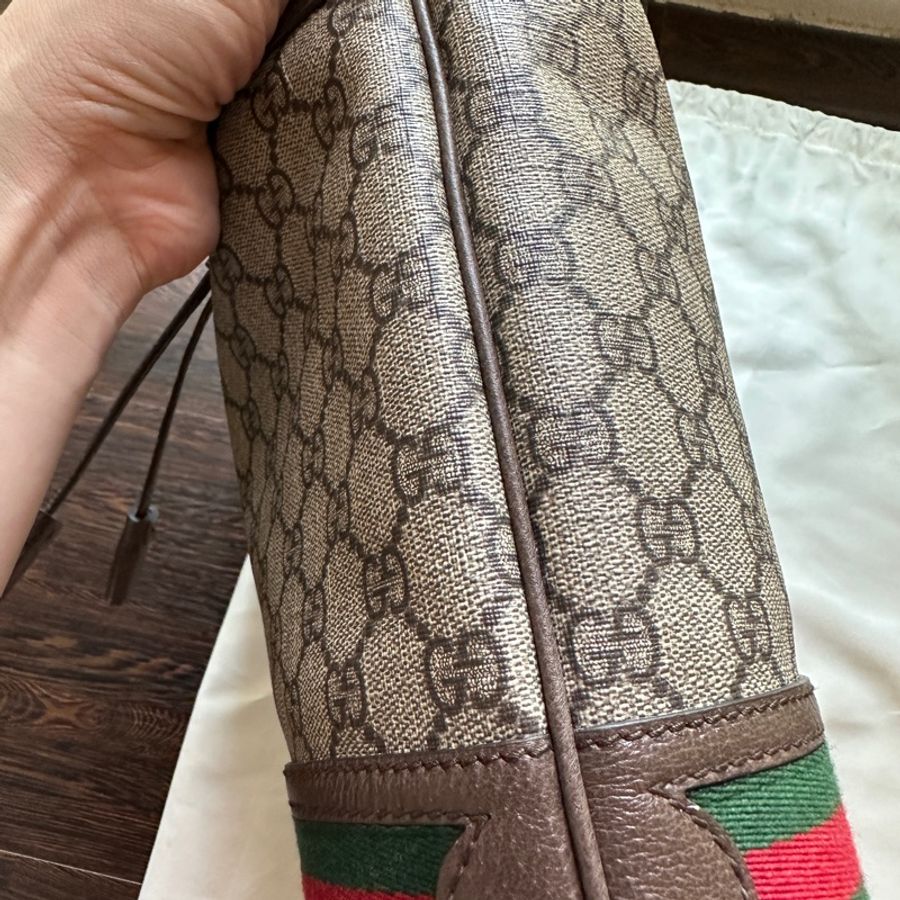 GUCCI Ophidia Small GG Bucket 小中款 肩背/斜背/手提 水桶包-6
