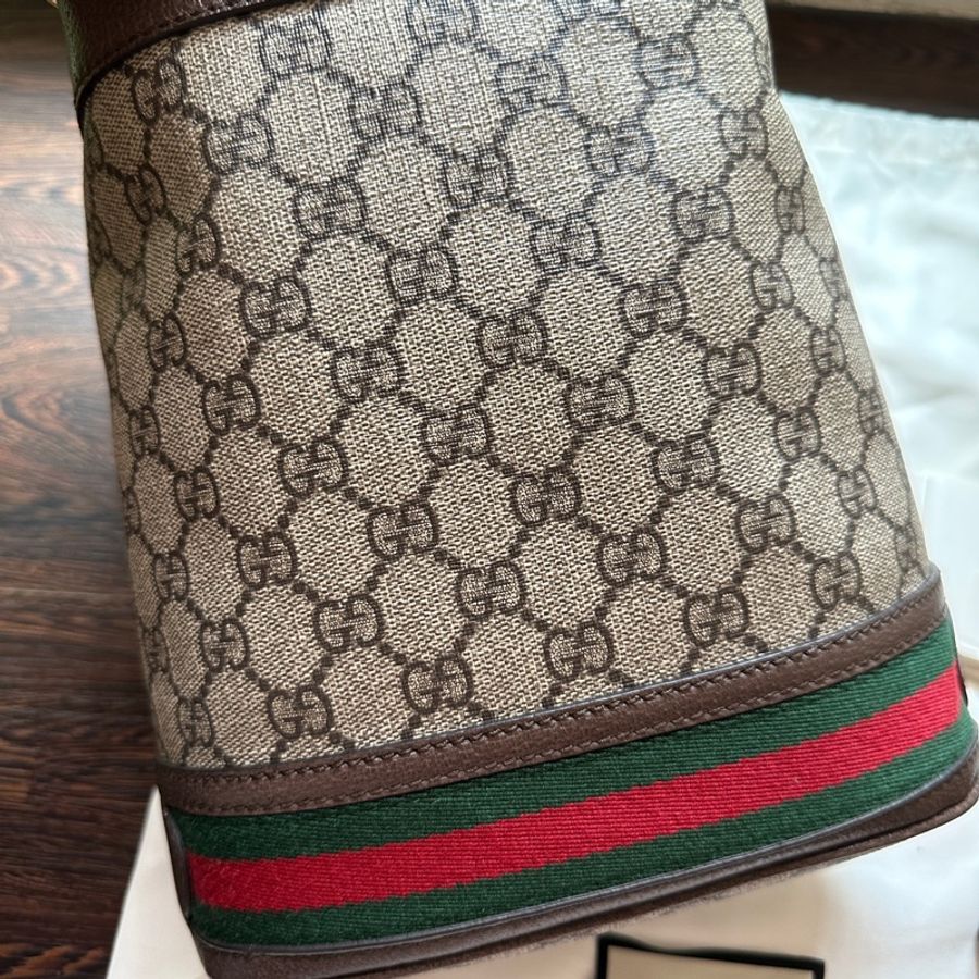 GUCCI Ophidia Small GG Bucket 小中款 肩背/斜背/手提 水桶包-12
