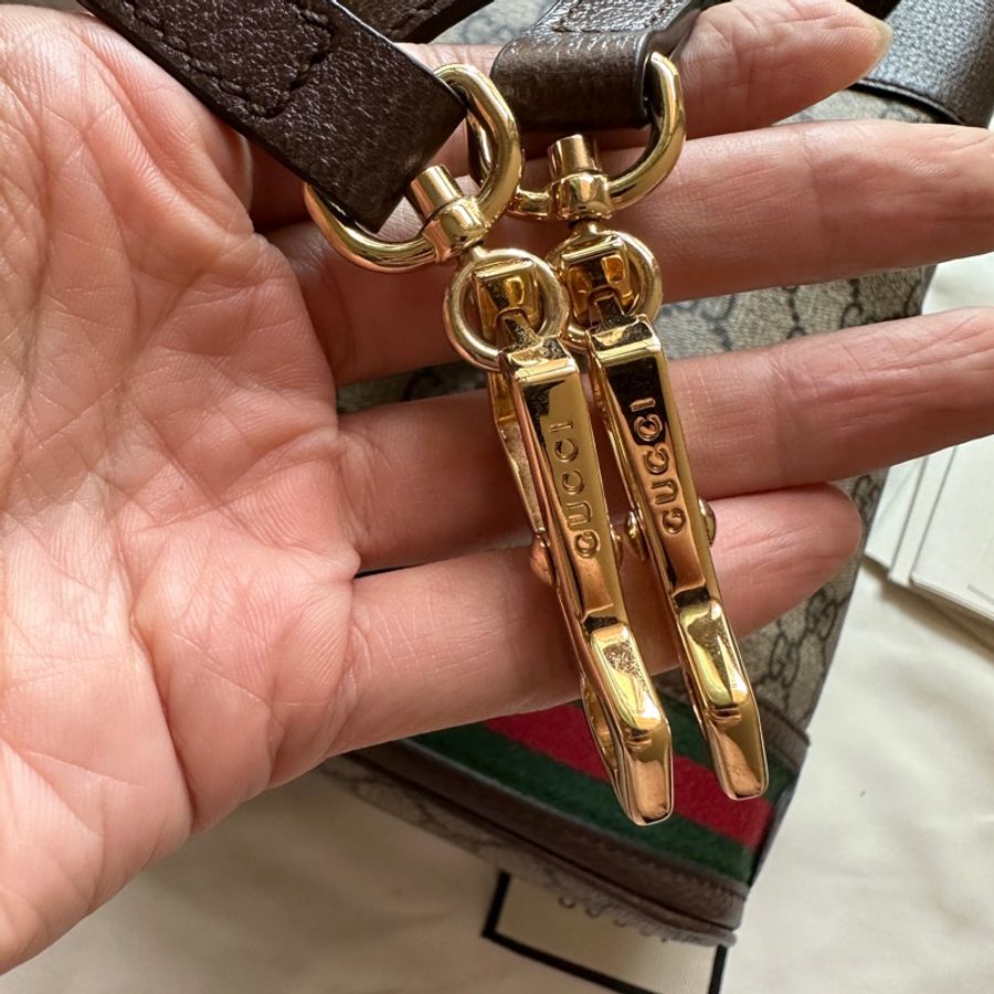 GUCCI Ophidia Small GG Bucket 小中款 肩背/斜背/手提 水桶包-16