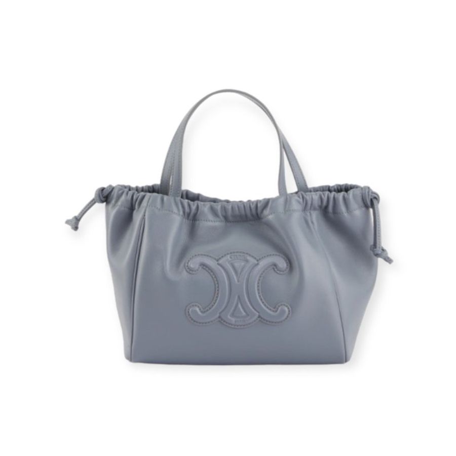 Celine 111013 Cuir Triomphe 凱旋門小款索繩包 藍灰色/當季熱門新品 下單前請先詢問-1