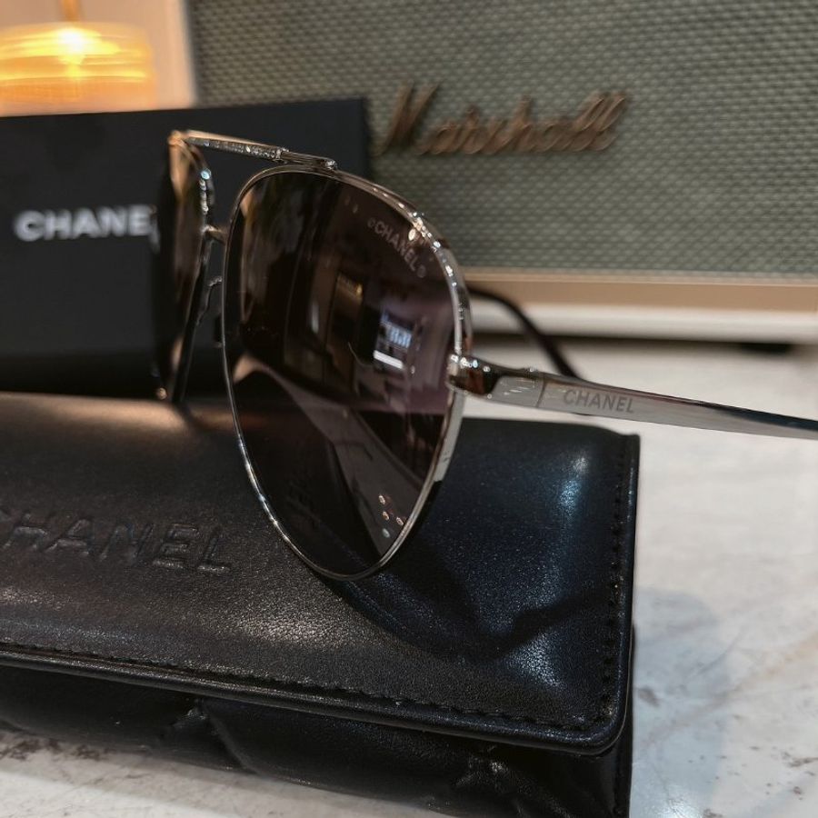 【現貨】麗睛眼鏡 Chanel【可刷卡分期】香奈兒 CH4279B 太陽眼鏡 小香眼鏡 香奈兒熱賣款 復古太陽眼鏡 飛行員太陽眼鏡-13