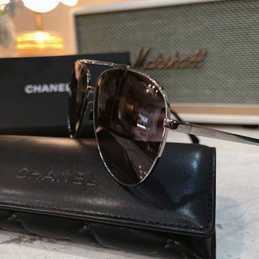 【現貨】麗睛眼鏡 Chanel【可刷卡分期】香奈兒 CH4279B 太陽眼鏡 小香眼鏡 香奈兒熱賣款 復古太陽眼鏡 飛行員太陽眼鏡-14