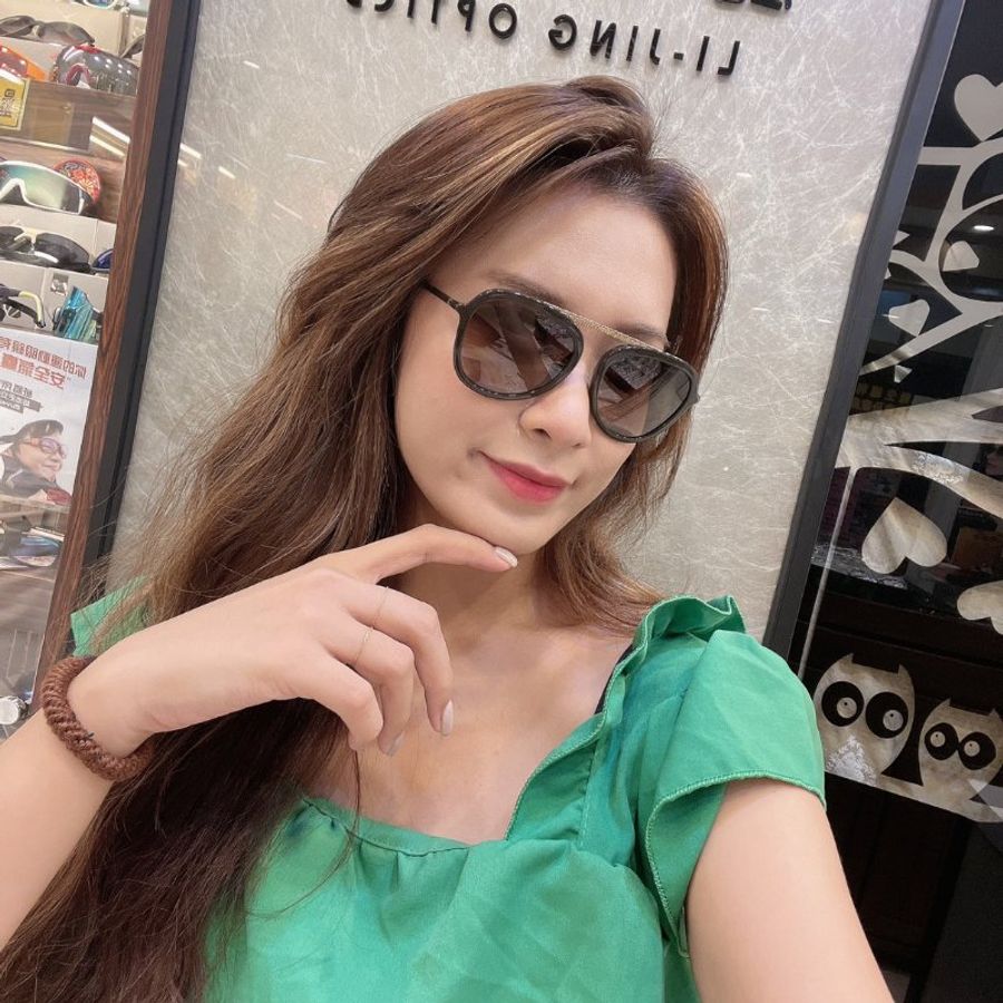 【現貨】麗睛眼鏡 Chanel【可刷卡分期】香奈兒 CH5381A 深棕色 太陽眼鏡 小香眼鏡 香奈兒熱賣款 復古太陽眼鏡 水鑽太陽眼鏡-1